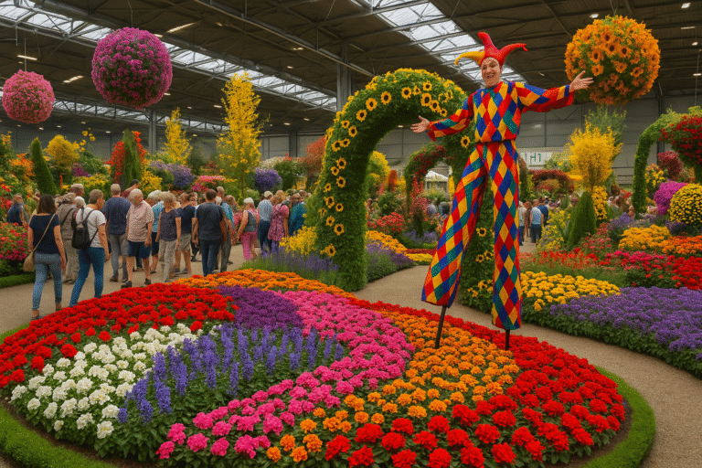 Titelbild zu „Blumenpracht und Spektakel: Die Gartenbaumesse Tulln entfesselt die Sinne!“